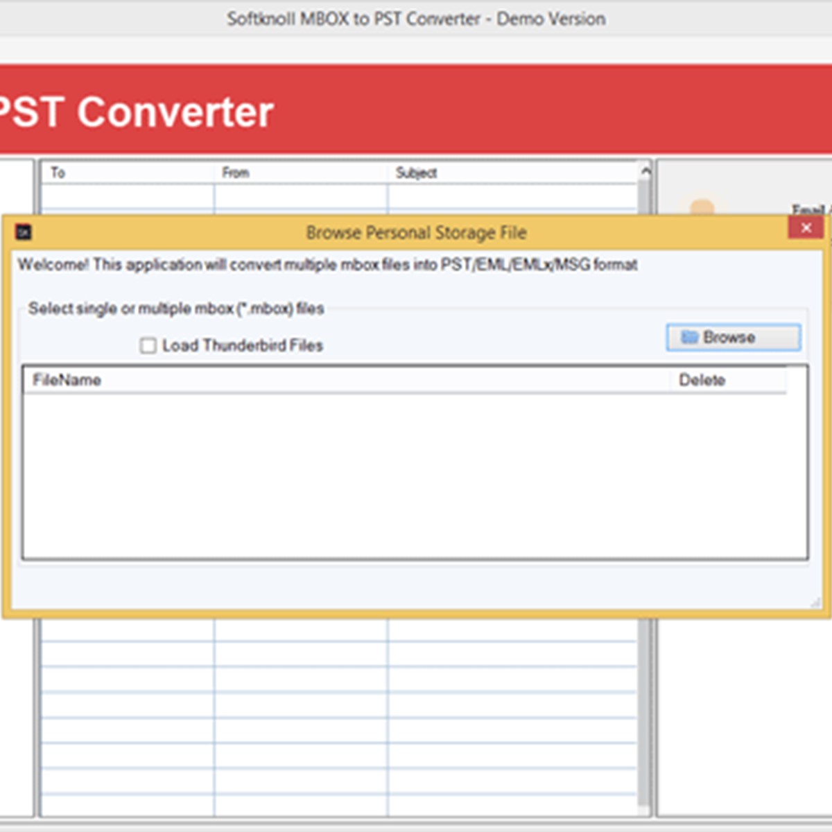 pst to mbox converter open source windows